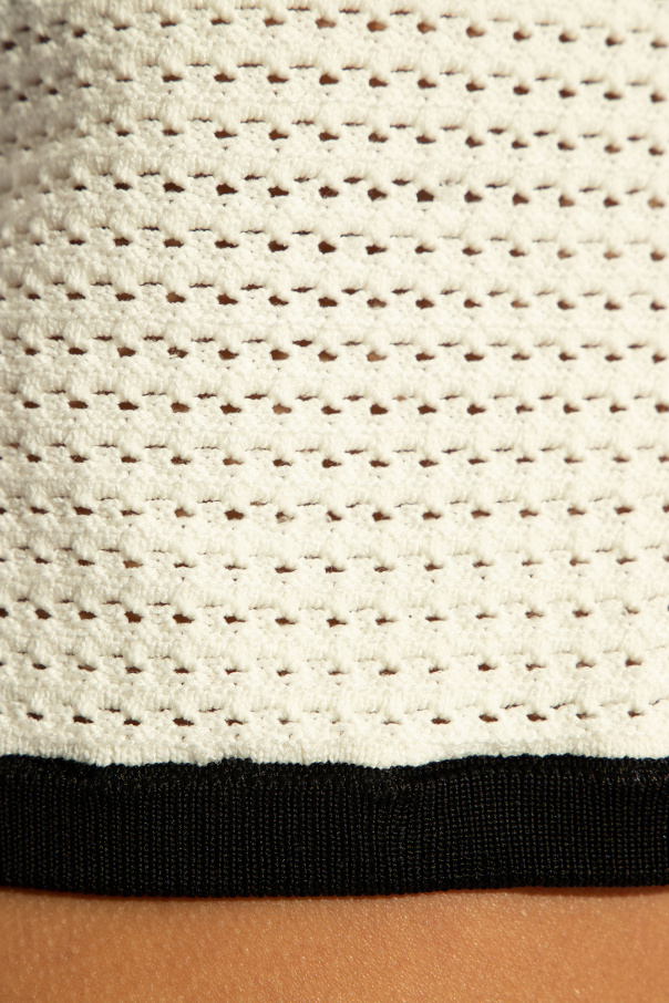 White Mini skirt Self Portrait - SchaferandweinerShops KR